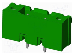 Connector: pluggable terminal block; socket; male; straight; THT