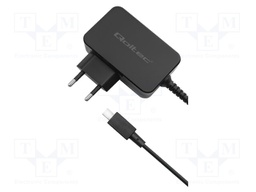 Power supply: switched-mode; plug; 19VDC; 1.75A; 33W; black