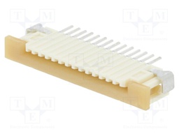 Connector: FFC (FPC); horizontal; PIN: 14; ZIF,bottom contacts