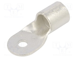 Tip: ring; M6; 70mm2; crimped; for cable; tinned; copper; 6.5mm