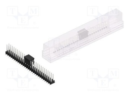 Connector: pin strips; pin header; male; PIN: 54; 2.54mm; SMT; 2x27