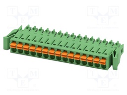 PCB connector, nominal cross section: 1.5 mm?, color: green,