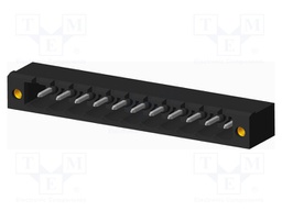 Connector: pluggable terminal block; socket; male; on PCBs