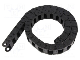 Cable chain; B15/B15i; Bend.rad: 75mm; L: 1006mm; Int.width: 25mm