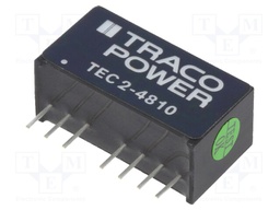 Converter: DC/DC; 2W; Uin: 36÷75V; 3.3VDC; Iout: 500mA; SIP8; 4.5g