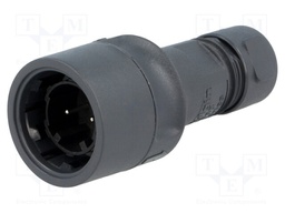 Connector: circular; plug; male; PIN: 2; Buccaneer 6000; for cable