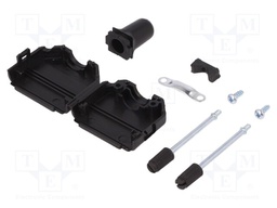 Enclosure: for D-Sub connectors; D-Sub 15pin,D-Sub HD 26pin