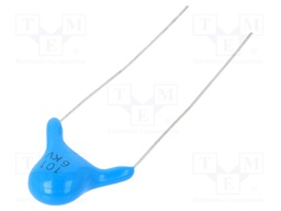 Capacitor: ceramic; 100pF; 6kV; Y5P; ±10%; THT