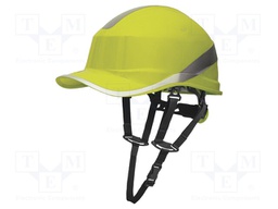 Protective helmet; Size: 55-62mm; yellow; 1kV; -30÷50°C