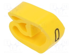 Markers for cables and wires; Label symbol: Q; 8÷16mm; PVC; PA