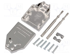Enclosure: for D-Sub connectors; D-Sub 9pin,D-Sub HD 15pin