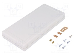 Enclosure: multipurpose; X: 94mm; Y: 200mm; Z: 25mm; TEKBOX; ABS