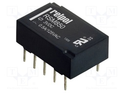 Relay: electromagnetic; DPDT; Ucoil: 3VDC; 0.5A/125VAC; 2A/30VDC