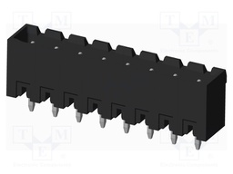 Connector: pluggable terminal block; socket; male; on PCBs