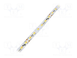 LED tape; white warm/cold white; 2835; LED/m: 120; 10mm; white PCB