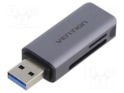 Card reader: memory; USB A plug; OTG,USB 3.0; PnP and Hot Swap