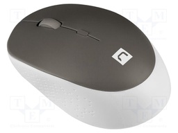 Optical mouse; white,grey; wireless,Bluetooth 5.1; No.of butt: 4