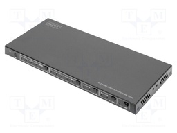 Switch; HDCP 2.2,HDMI 2.0; black; Enclos.mat: metal