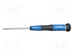 Screwdriver: precision; hex key; 3mm; Blade length: 60mm