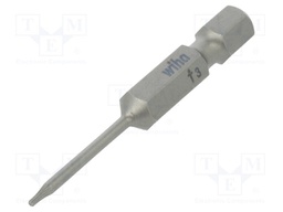 Screwdriver bit; Torx®; TX03; Overall len: 50mm