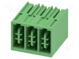 PCB headers, nominal cross section: 16 mm?, color: green, no