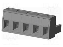 Connector: pluggable terminal block; plug; female; straight; grey