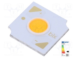 Power LED; COB; white warm; 120°; 175mA; P: 25.6W; 12.5x12.5x1.63mm
