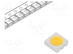 LED; SMD; 5050,PLCC6; white warm; 5850÷12000mcd; 2900-3200K; 70