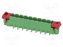 PCB headers, nominal cross section: 2.5 mm?, color: green, n