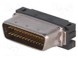 Connector: wire-board; PIN: 28; shielded; for ribbon cable; plug