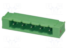 PCB headers, nominal cross section: 2.5 mm?, color: green, n