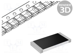 Resistor network: Y; SMD; R: 10kΩ; ±1%; 62.5mW; No.of resistors: 4