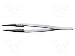Tweezers; replaceable tips; Blade tip shape: flat; ESD