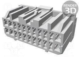 Connector: wire-board; MULTILOCK; plug; female; w/o contacts