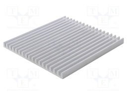Heatsink: extruded; L: 150mm; W: 140mm; H: 10mm; aluminium; raw