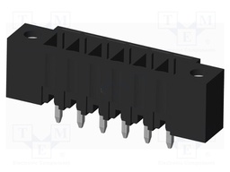 Connector: pluggable terminal block; socket; male; on PCBs
