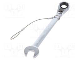 Wrench; combination spanner; to work at altitude,with ratchet