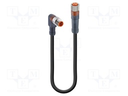 Cable: for sensors/automation; PIN: 3; 0.6m