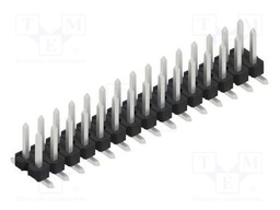 Connector: pin strips; pin header; male; PIN: 30; 2.54mm; SMT; 2x15