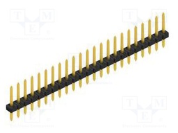 Connector: pin strips; pin header; male; PIN: 23; 2mm; THT; 1x23