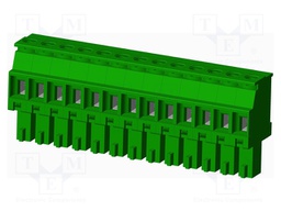 Connector: pluggable terminal block; plug; female; angled 90°