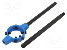 Diestock; Grip capac: MF22-MF24; L: 495mm; Thk: 16mm; zinc alloy