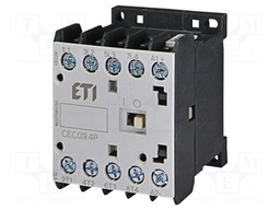 Contactor: 4-pole; NO x4; 24VDC; 20A; CEC; screw terminals; W: 48mm
