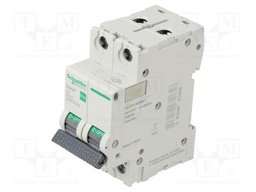 Circuit breaker; 230/400VAC; Inom: 2A; Poles: 2; Charact: C; 6kA