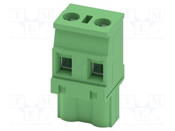 PCB connector, nominal cross section: 2.5 mm?, color: green,