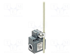 Limit switch; adjustable fiber glass rod, R 19- 189mm; NO + NC