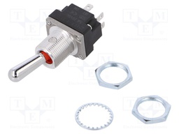 Switch: toggle; Pos: 2; DPDT; (OFF)-ON; 5A/28VAC; Leads: screw; IP67