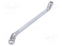 Wrench; box; 10mm,11mm; chromium plated steel; L: 200mm; offset