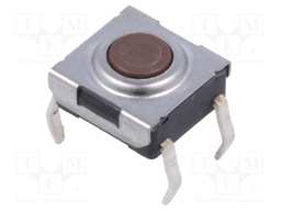 Microswitch TACT; SPST-NO; Pos: 2; 0.05A/12VDC; THT; none; 1.6N