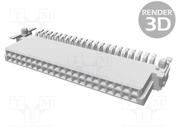 Connector: PCB to PCB; female; PIN: 42; 1.27mm; Series: har-flex